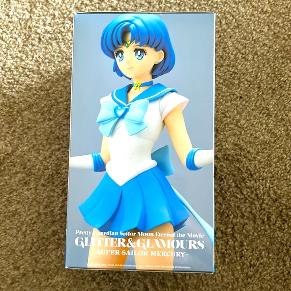 🧸 NEW Sailor Moon Sailor Mercury Figure🧸 - Picture 2 of 4